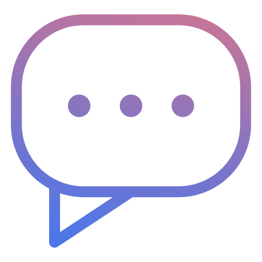 Chat - free icon