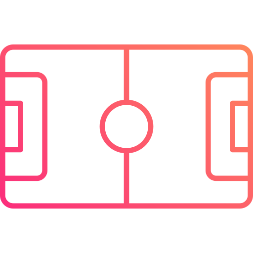 Soccer field Generic Gradient icon