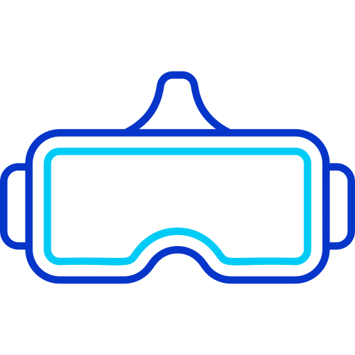 gafas vr icono gratis