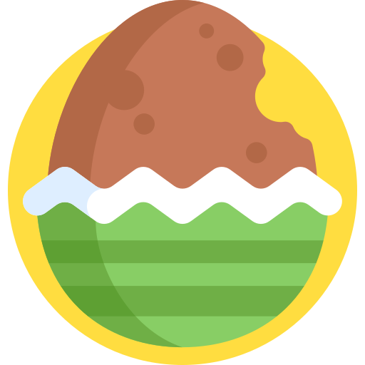 Chocolate egg - Free food icons