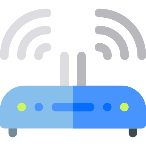 Wifi Basic Rounded Flat Icon