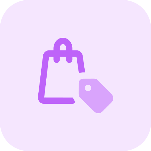 Price tag Pixel Perfect Tritone icon