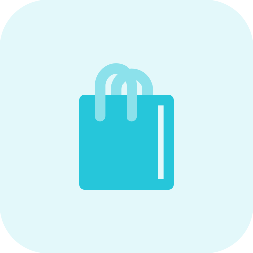 bolsa de compras grátis ícone