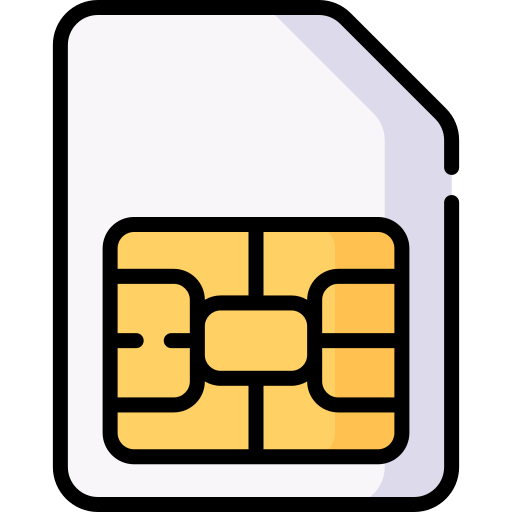 Sim Card Icon, Transparent Sim Card.PNG Images & Vector - FreeIconsPNG