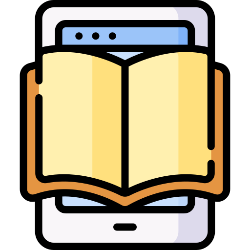 Ebook - Free education icons