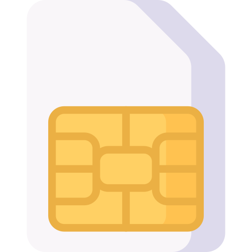 Sim card Special Flat icon