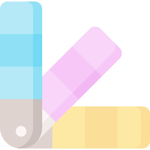 paleta de color icono gratis