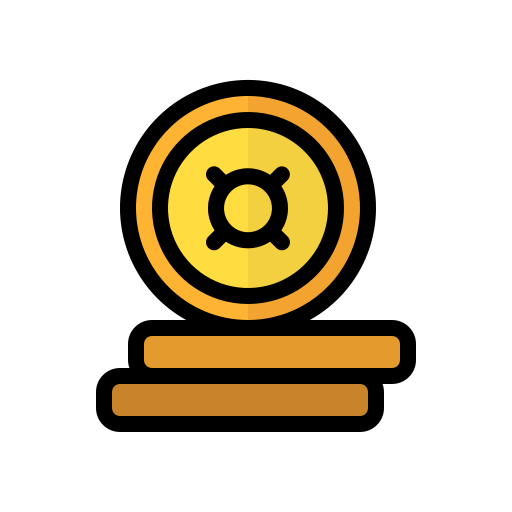 Cryptocurrency Generic Outline Color icon