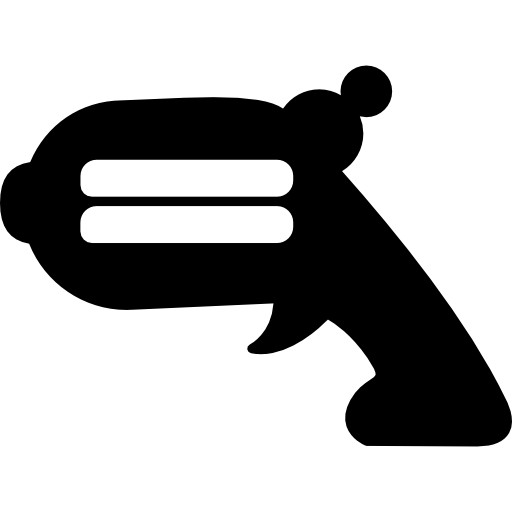 pistola espacial icono gratis