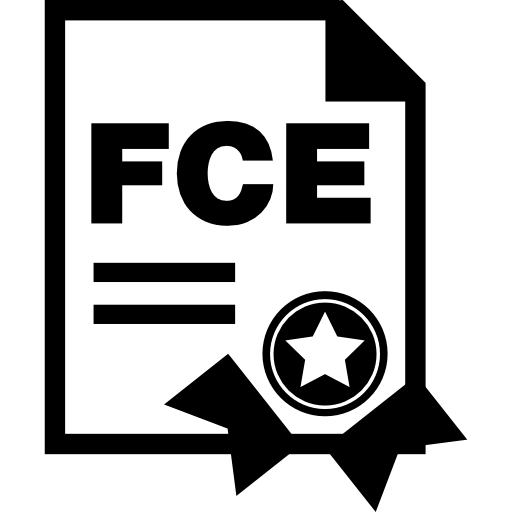 certificado de educación fce icono gratis