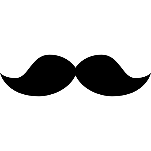 bigode de cavaleiro típico do méxico grátis ícone