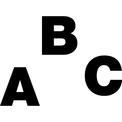 educación abc icono gratis