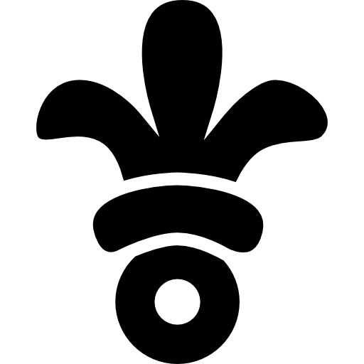 Цветочный дизайн античной Мексики бесплатно иконка