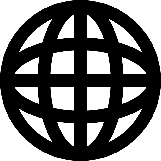 Símbolo de red mundial de internet - Iconos gratis de interfaz