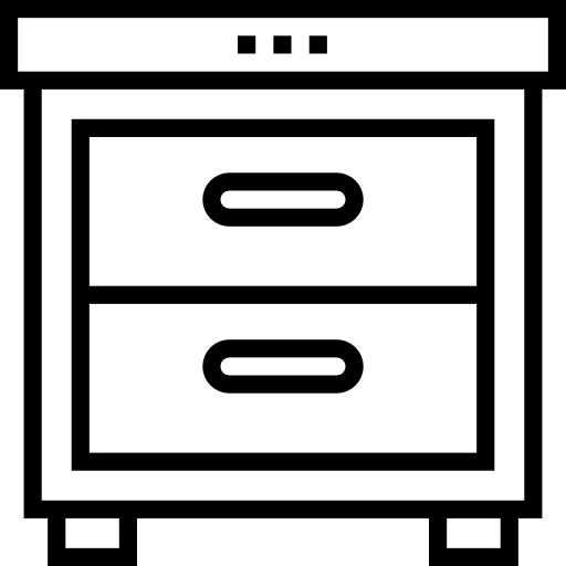 lado de la cama icono gratis