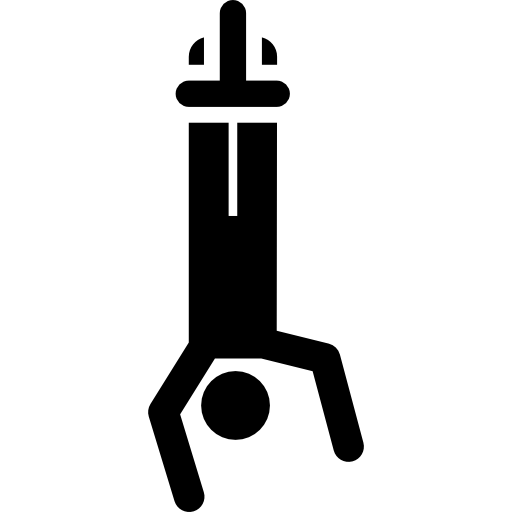 Bungee Jumping Pictograms Fill Icon