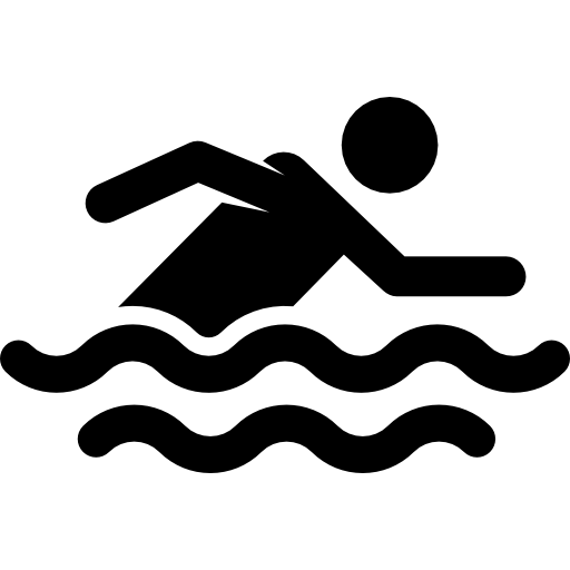 Swimming Pictograms Fill icon