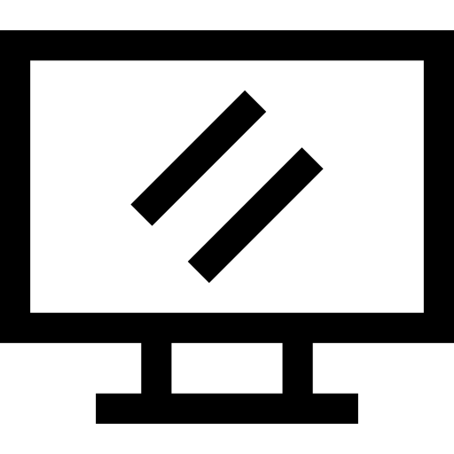 tv 화면 무료 아이콘