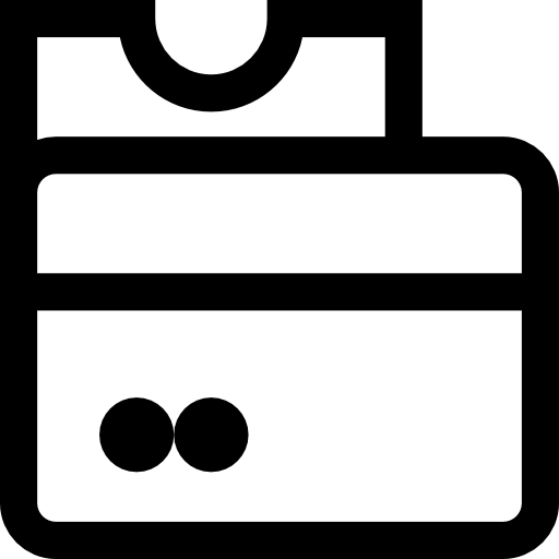 tarjetas de crédito icono gratis