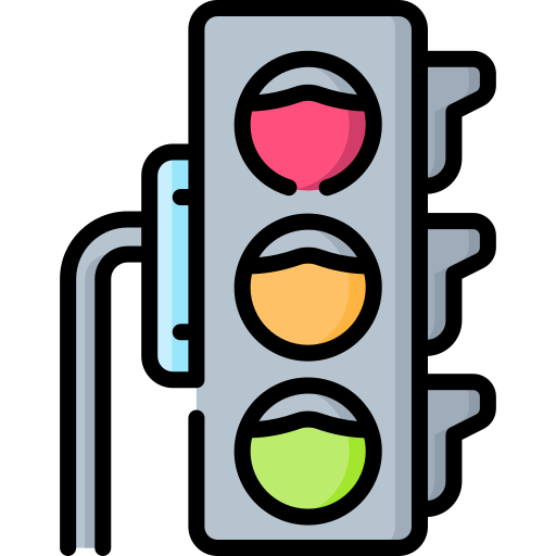 Traffic lights - free icon