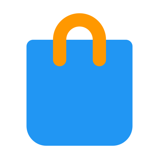 bolsa de compras grátis ícone