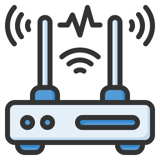 router inalámbrico icono gratis