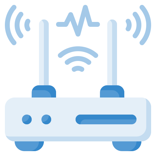 router inalámbrico icono gratis