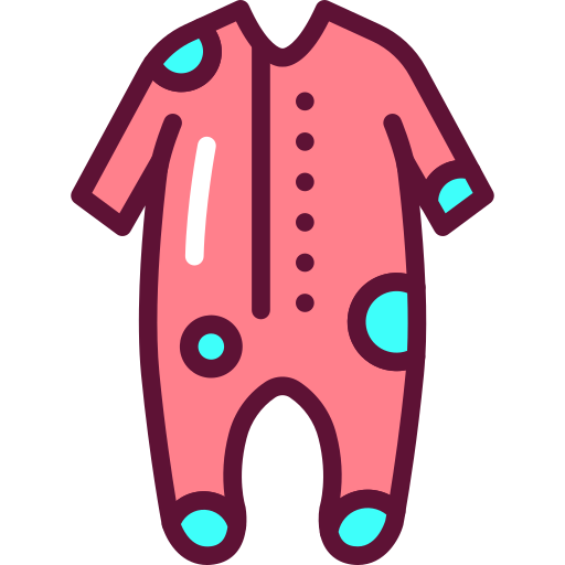 Onesie Generic Outline Color icon