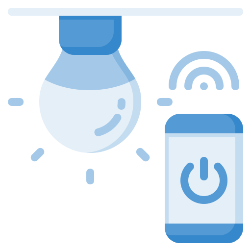 Smart lighting free icon