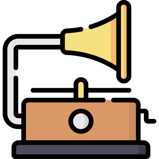 gramophone Icône gratuit gramophone Icône gratuit