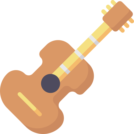 guitarra icono gratis