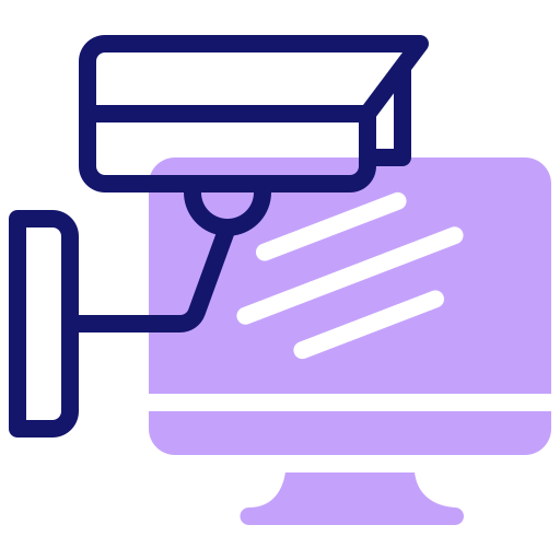 cámara de cctv icono gratis