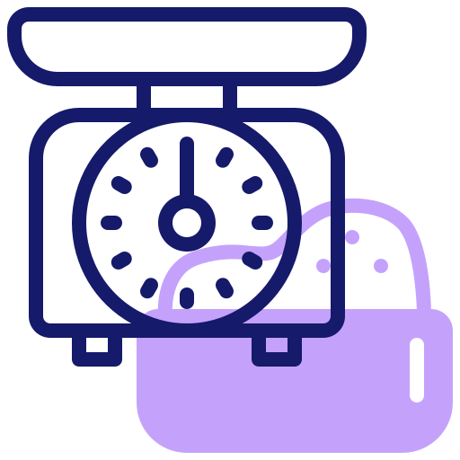 balanza de cocina icono gratis