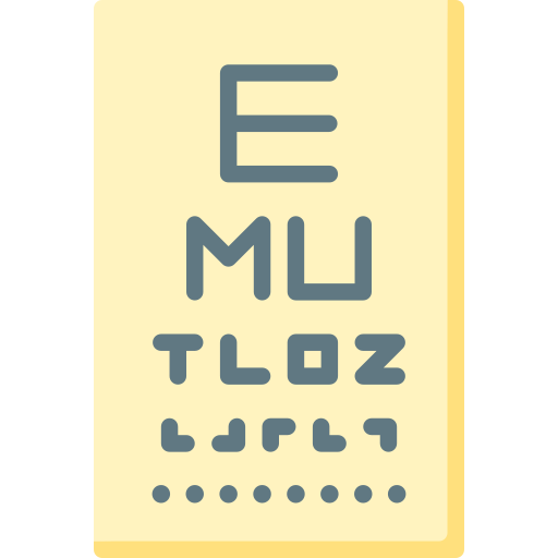 teste ocular grátis ícone