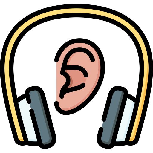 Hearing Test Special Lineal Color Icon