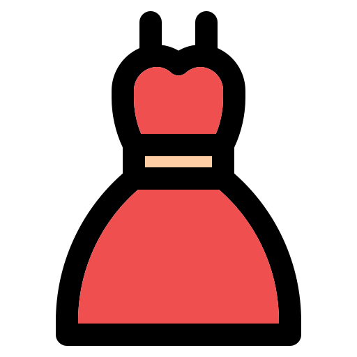 Dress Generic Outline Color icon