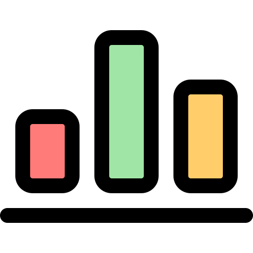 Chart Generic Outline Color icon