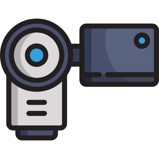 camara de video icono gratis