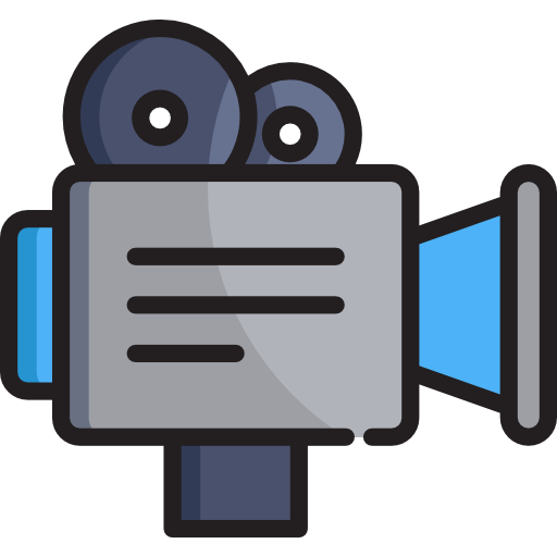 Video camera free icon