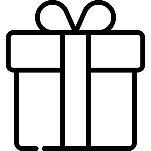 Gift free icon