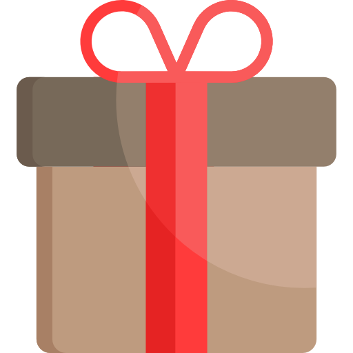 Gift free icon