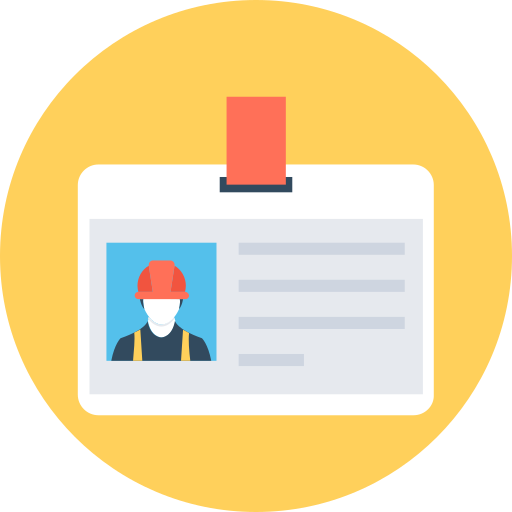 신분증 무료 아이콘