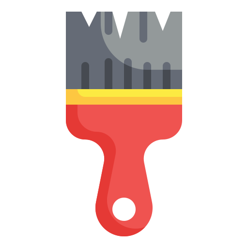 Paint brush Wanicon Flat icon