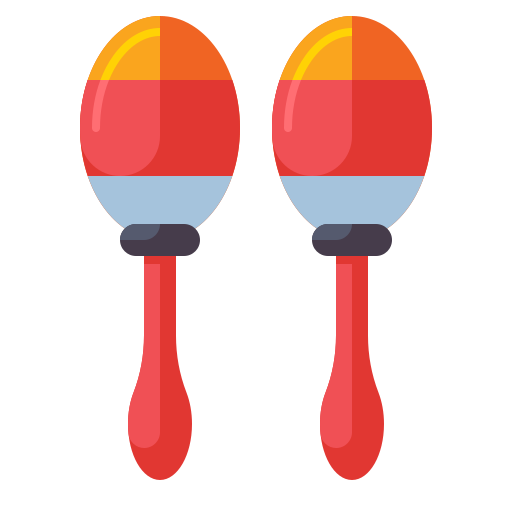 maracas icono gratis