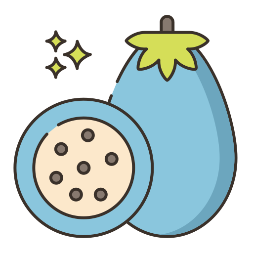 berenjena icono gratis