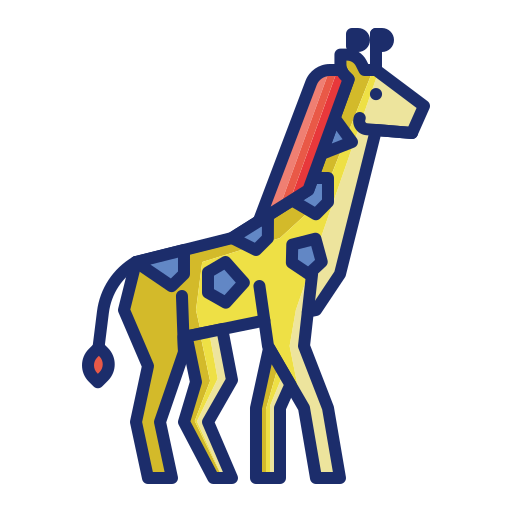 girafe Icône gratuit girafe Icône gratuit