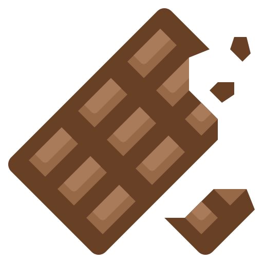 barra de chocolate grátis ícone barra de chocolate grátis ícone