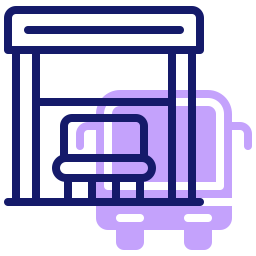 bushaltestelle kostenlos Icon