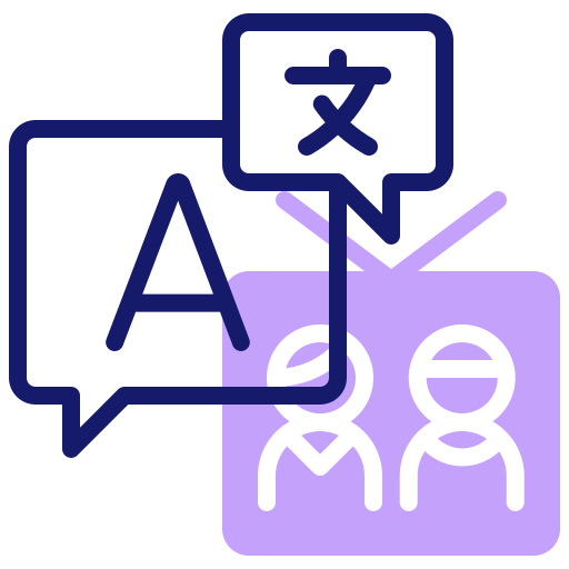 bilingüe icono gratis