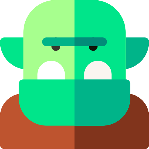 Orc Basic Rounded Flat icon